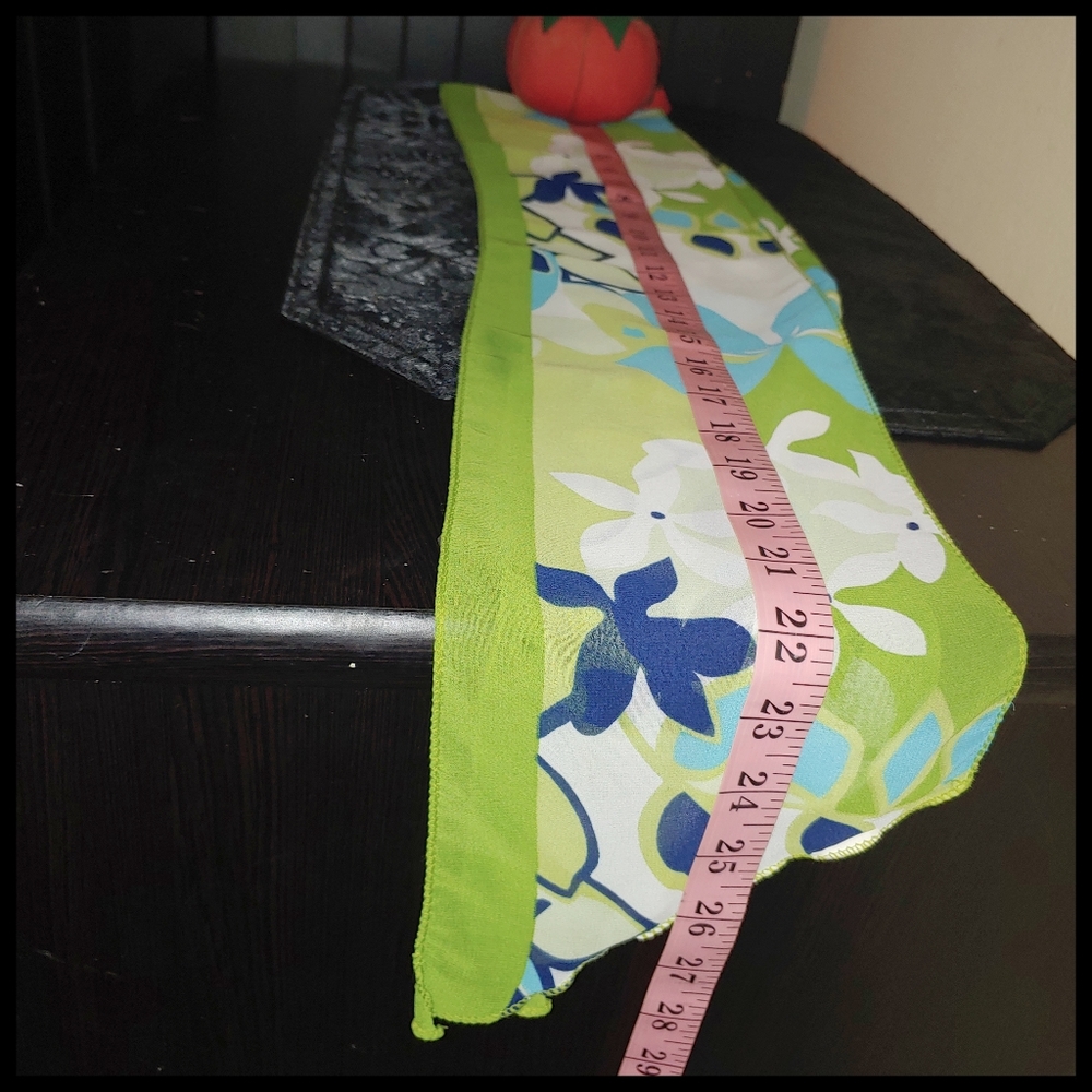 Vintage Sheer Scarf - Picture 4 of 4